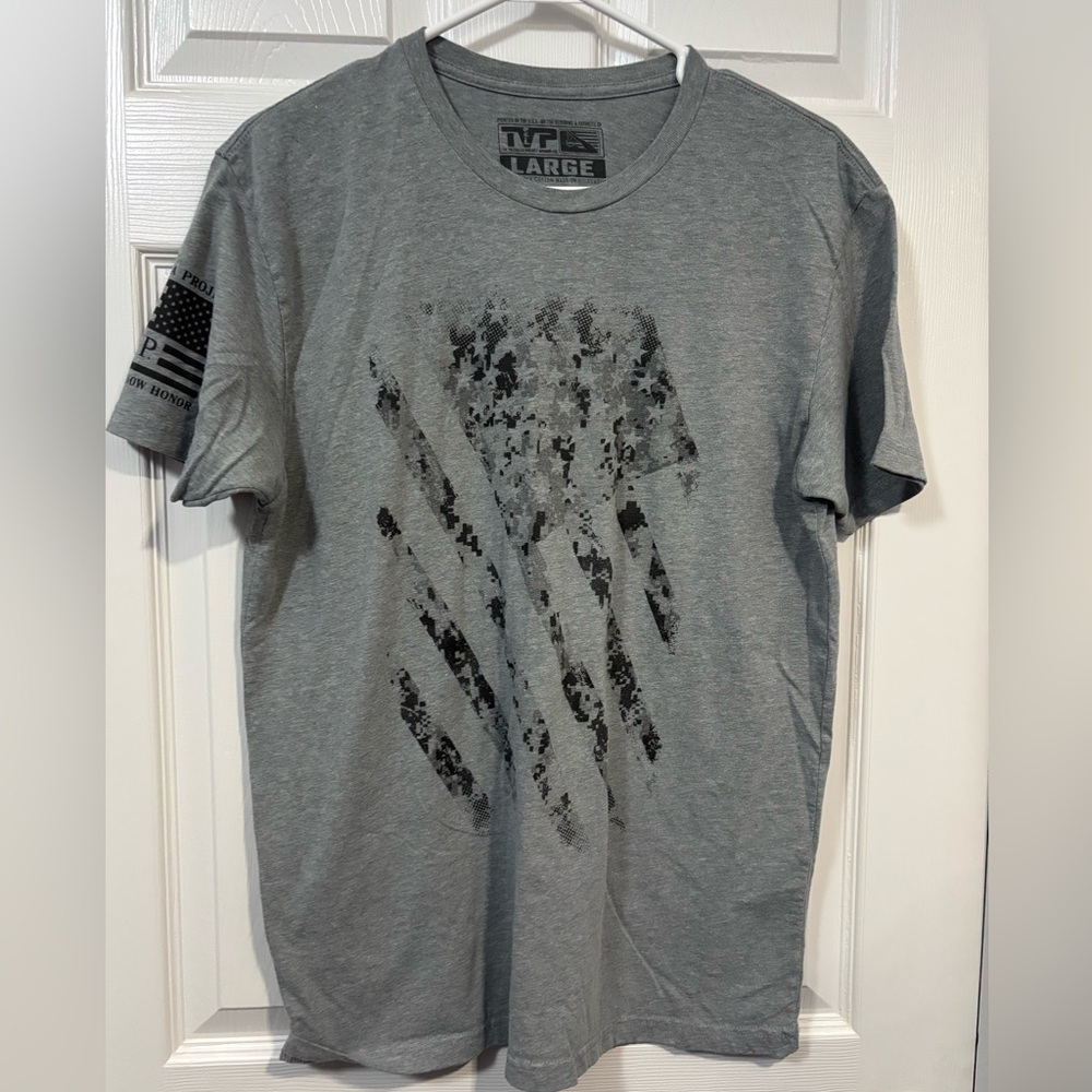 EUC Men’s Til Valhalla project patriotic tee